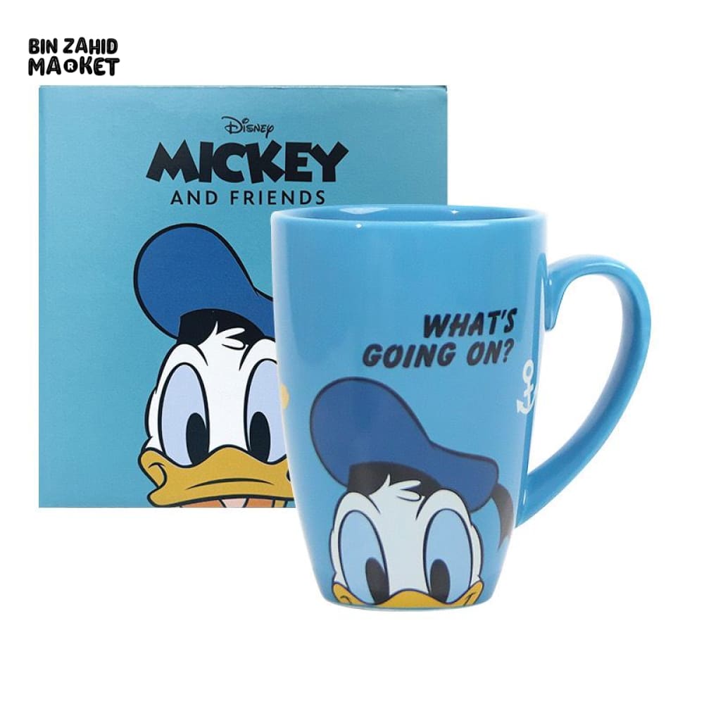 DISNEY MICKEY & MINNIE CERAMIC COFFEE MUG 530ML - DONALD
