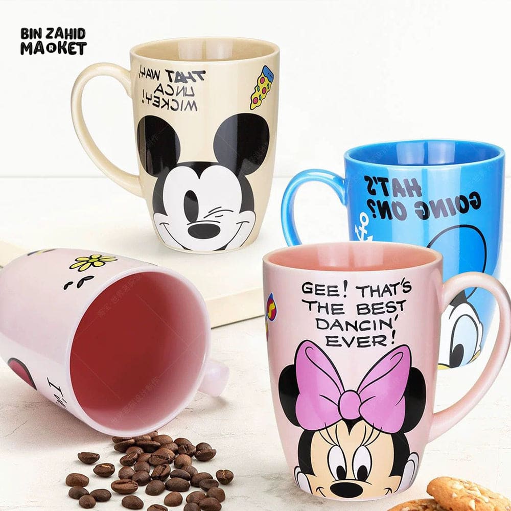 DISNEY MICKEY & MINNIE CERAMIC COFFEE MUG 530ML - DONALD
