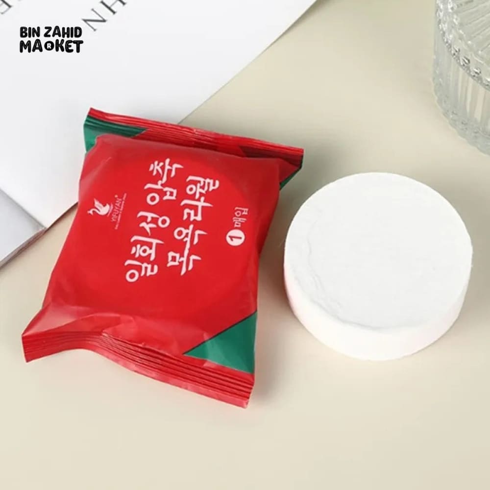 DISPOSABLE COMPRESSED COTTON TOWEL