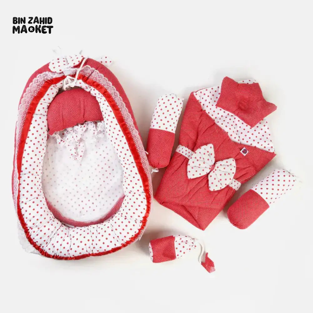 DOTS PRINTED 9X PIECES BED SET