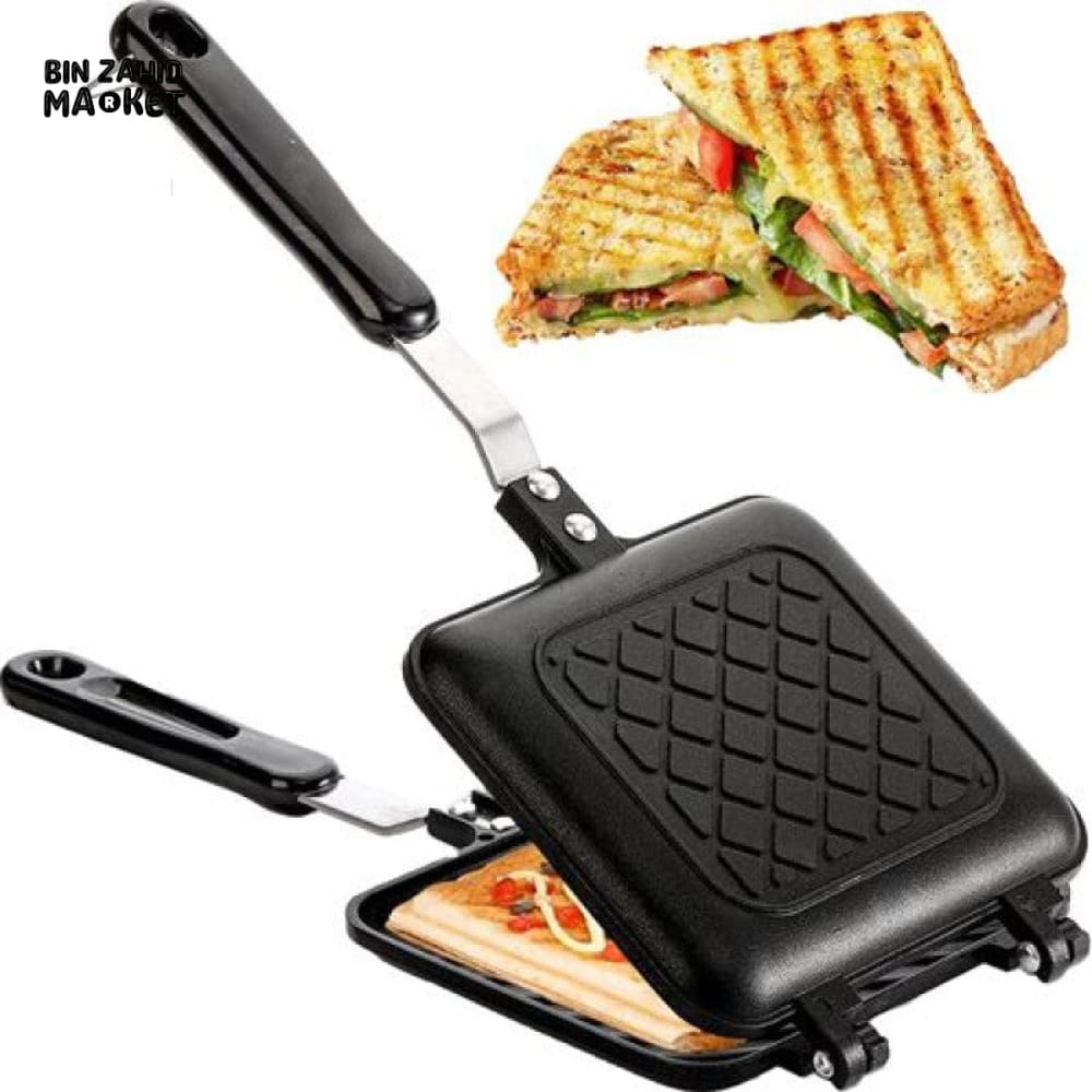 DOUBLE-SIDED NON-STICK SANDWICH MAKER PAN
