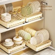 Pull-Out Dish Organizer