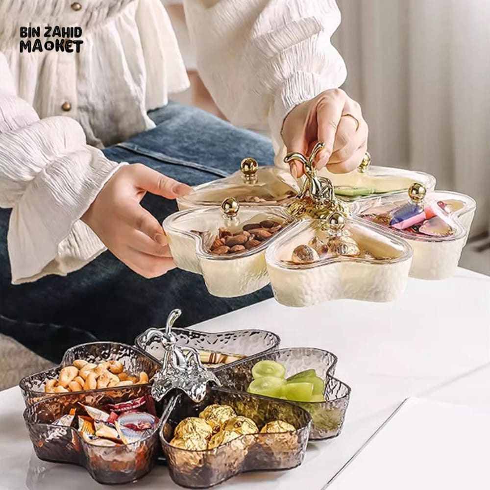 DRIED FRUIT TRAY HOUSEHOLD LIVING ROOM COFFEE TABLE SNACK PLATE STORAGE FRUIT PLATE