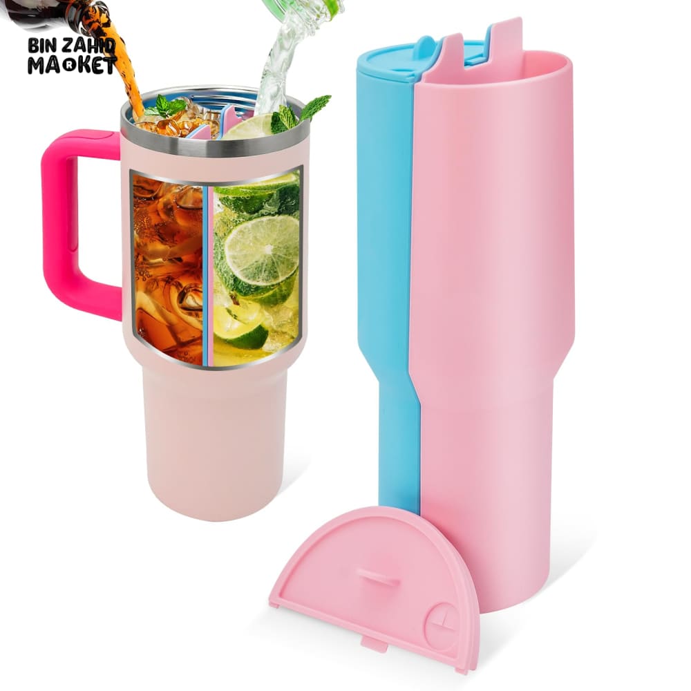 DRINKLUX 2IN1 DRINK AT ONCE TUMBLER DIVIDER - 40OZ