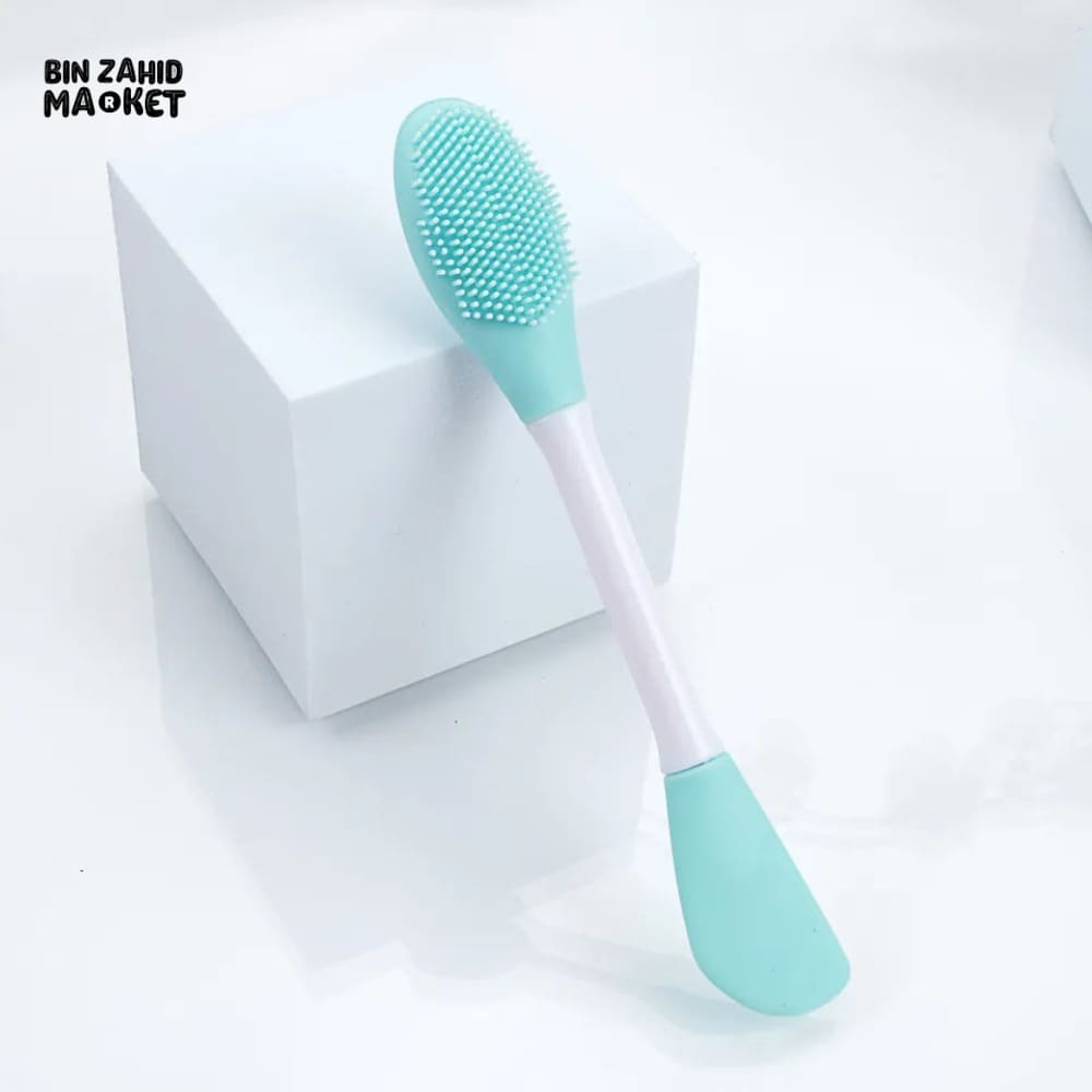 DUAL HEADED SILICONE MASK AND CLEANSING BRUSH