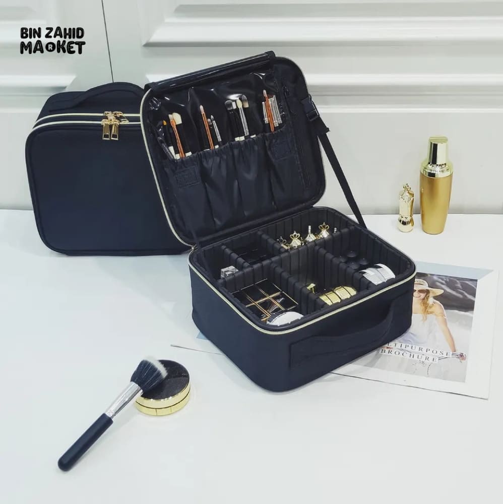 DUAL LAYER MAKEUP PARTITION BOX