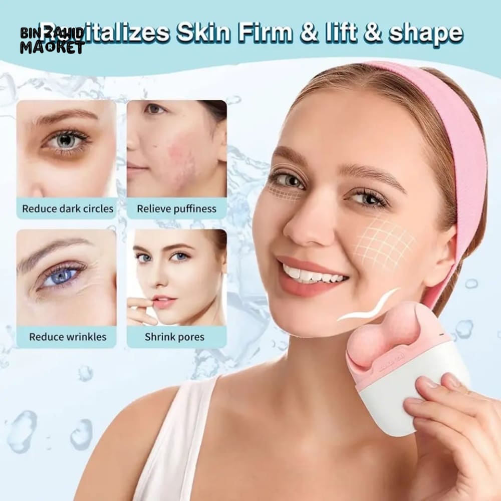 DUAL ROLLER FACE ICE ROLLER