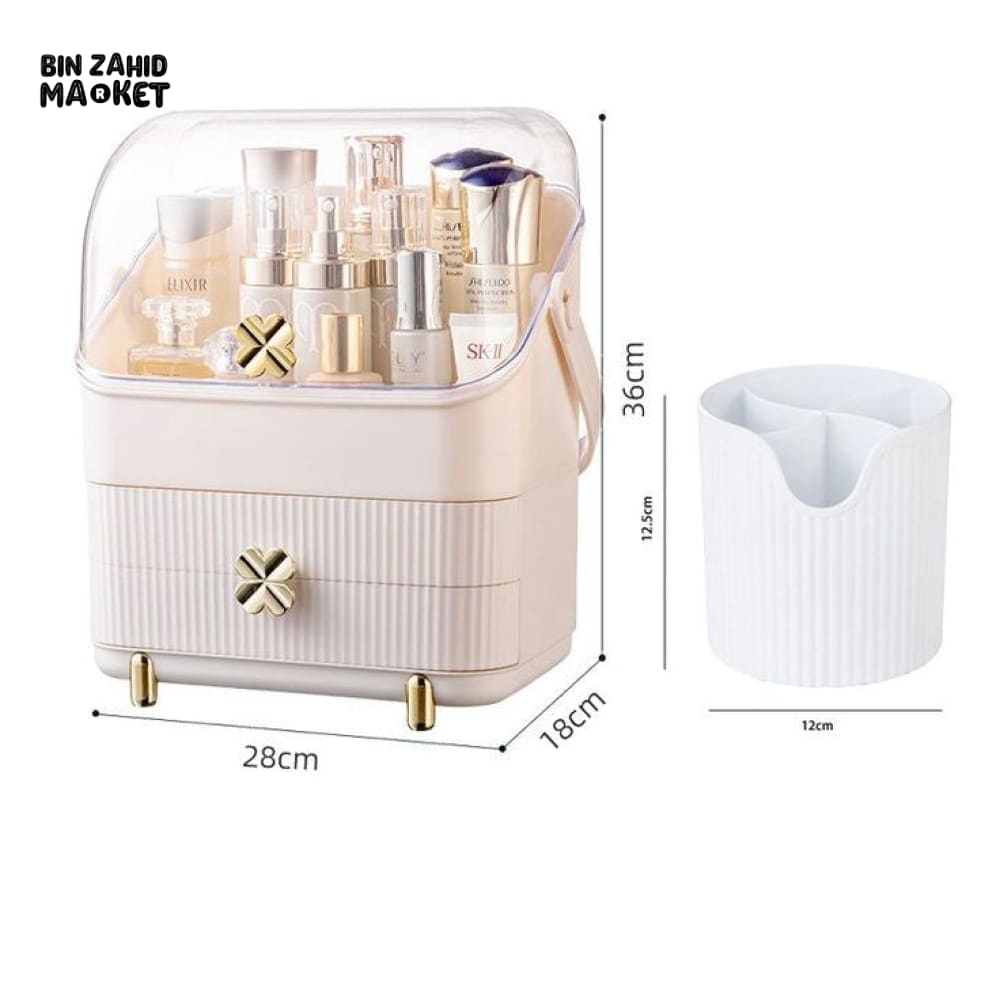DUSTPROOF MAKEUP ORGANIZER