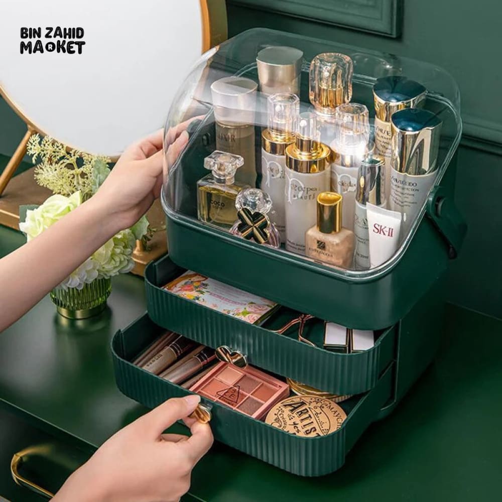 DUSTPROOF MAKEUP ORGANIZER