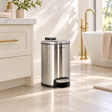 DANNY HOME ROUND PEDAL TRASH BIN
