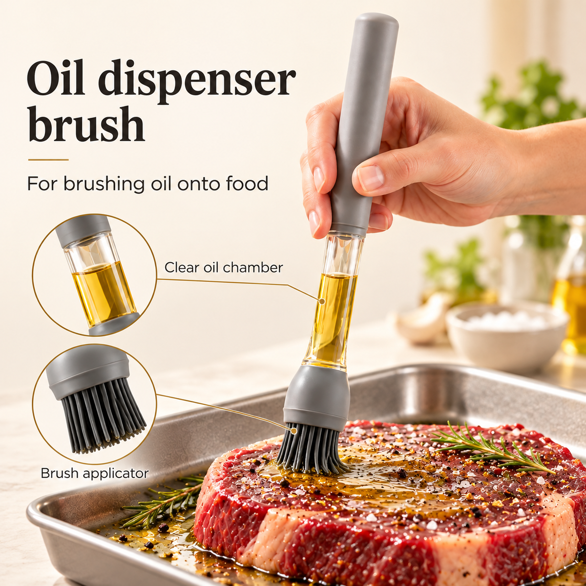 Oil Dispenser Brush