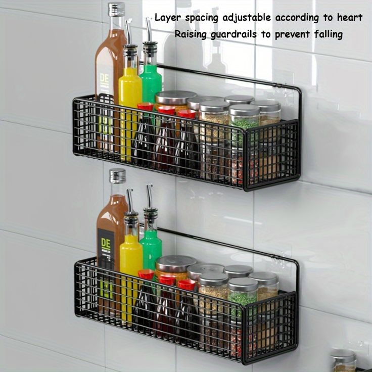 WALL MOUNTED STICKING STORAGE SHELF