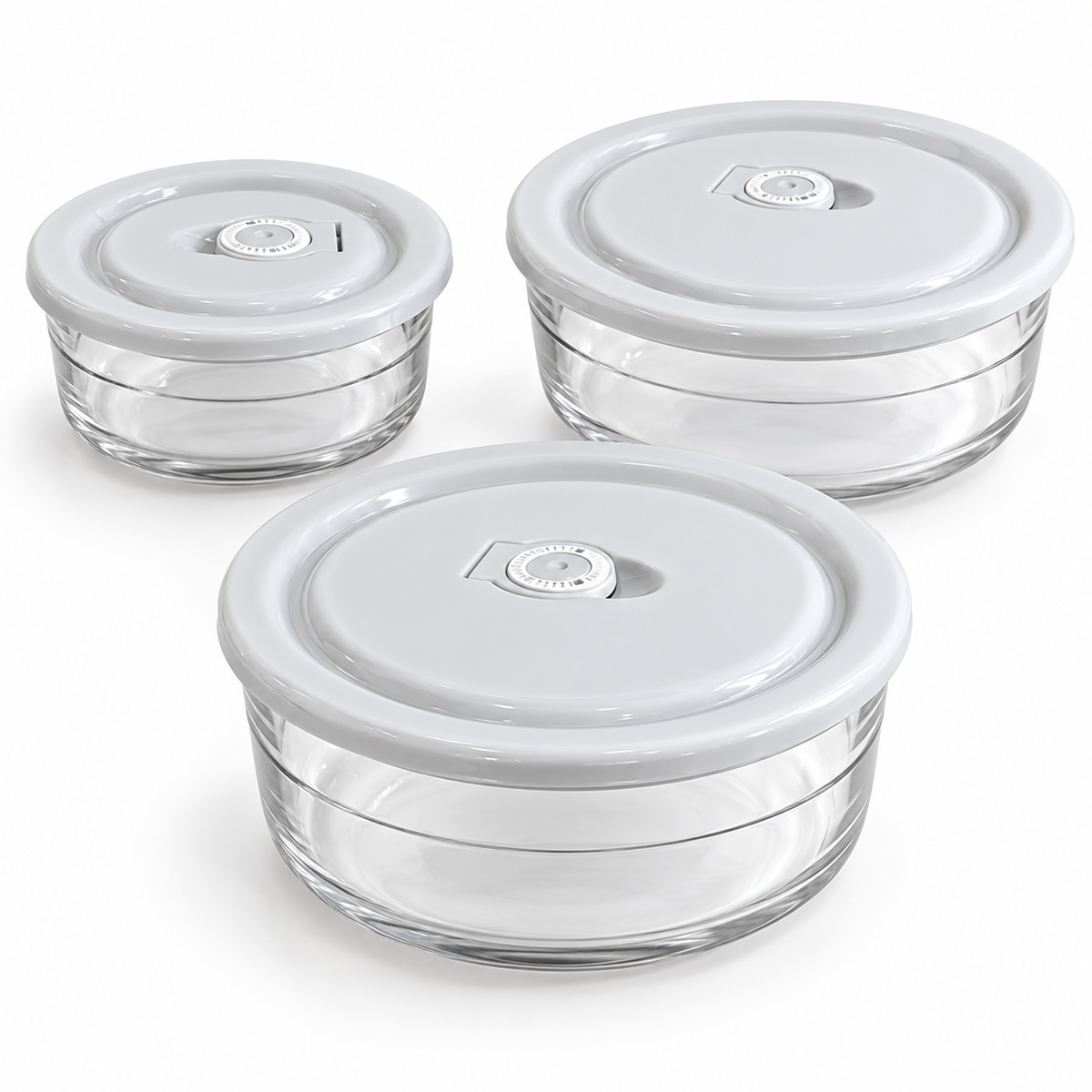 Limon Round Food Container Set – 3 Containers