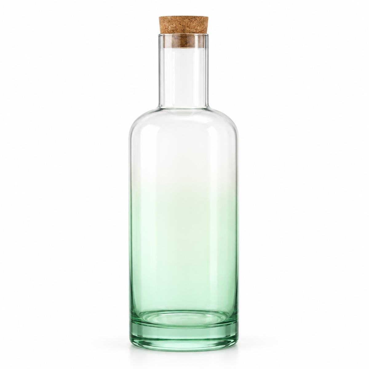 Danny Home Mint Green Glass Bottle With Cork Stopper - 1520 ml