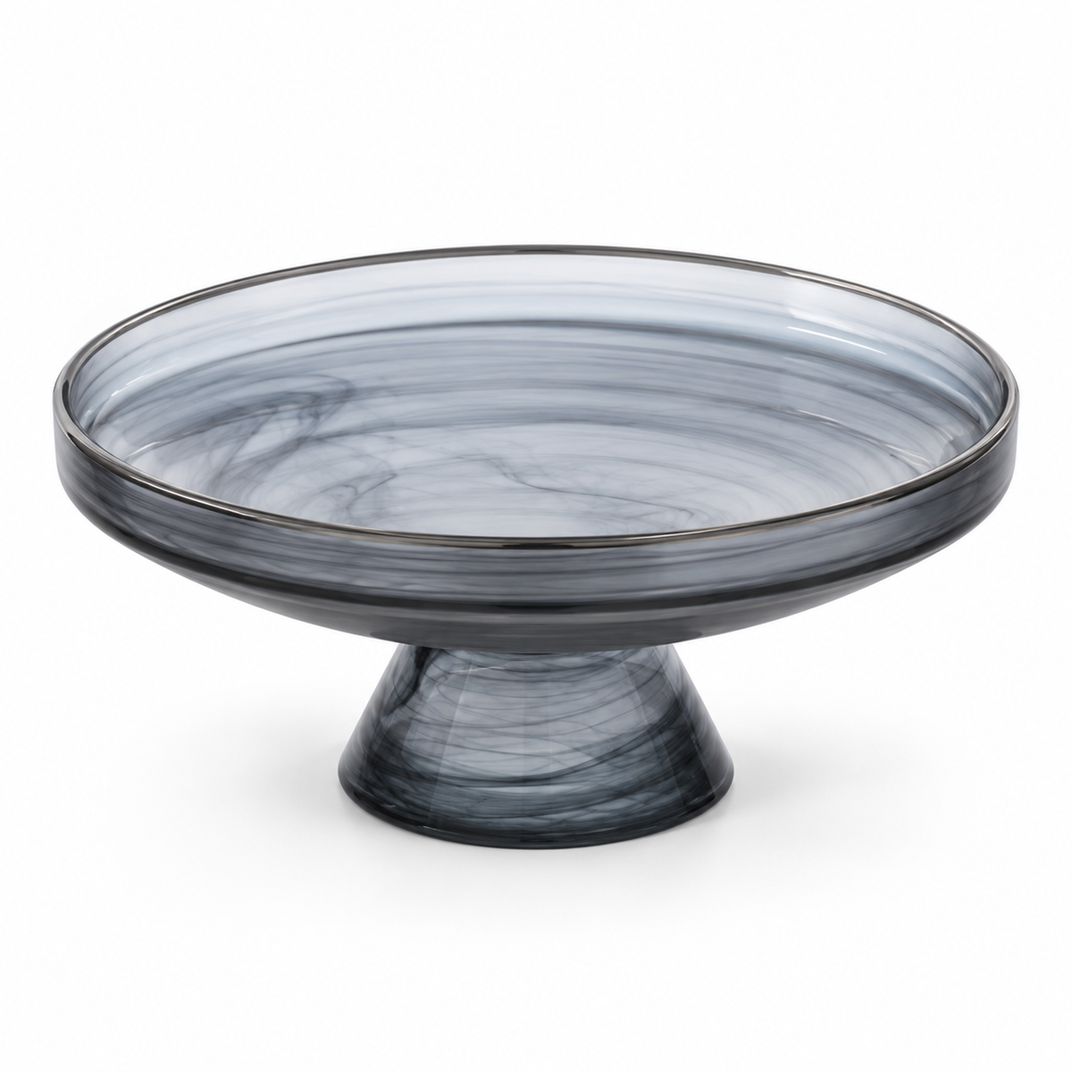 Danny Home Smoky Cake Stand - 10 Inches