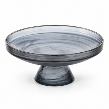 Danny Home Smoky Cake Stand - 10 Inches