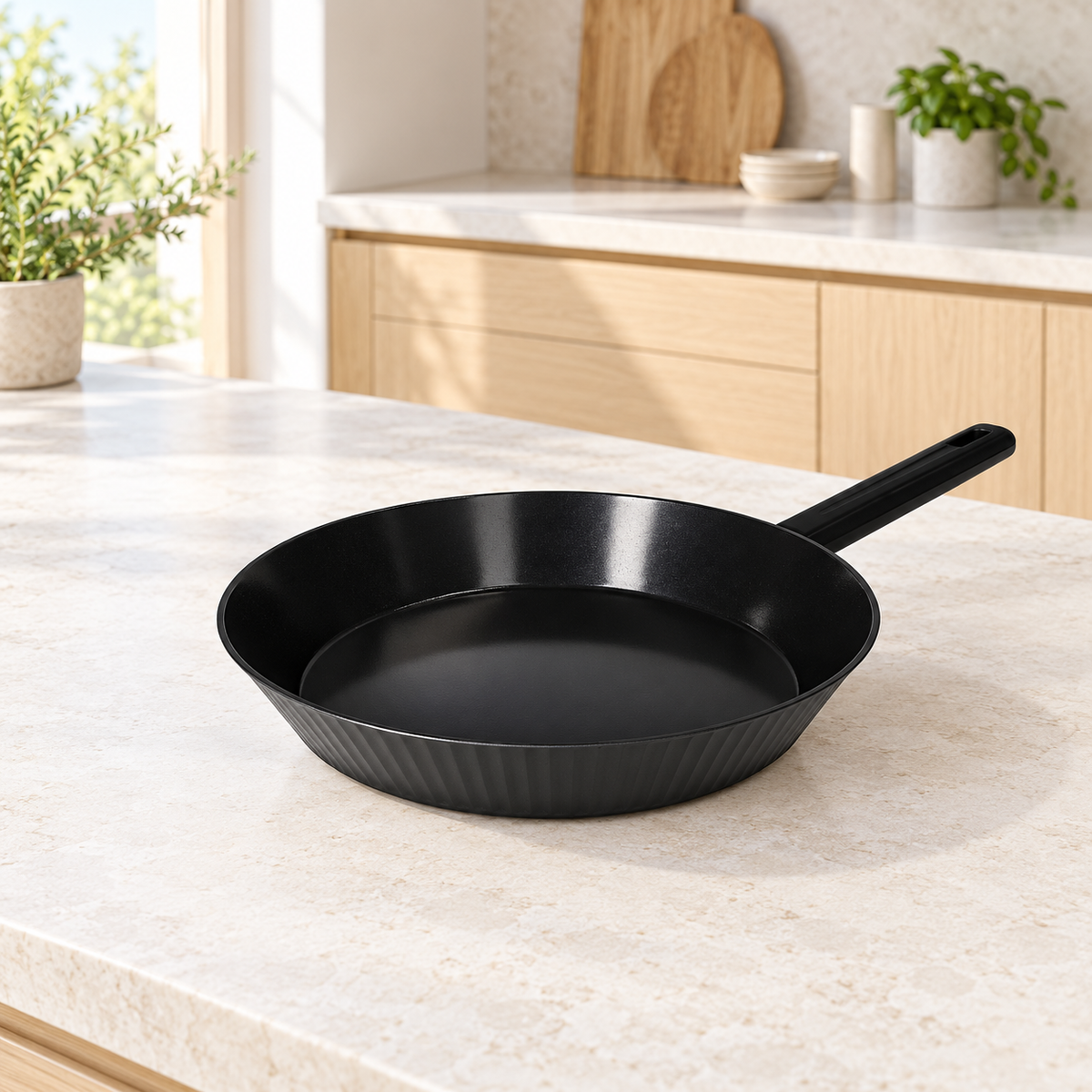 Danny Home Black Frying Pan