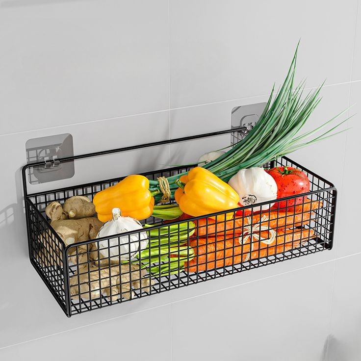 WALL MOUNTED STICKING STORAGE SHELF