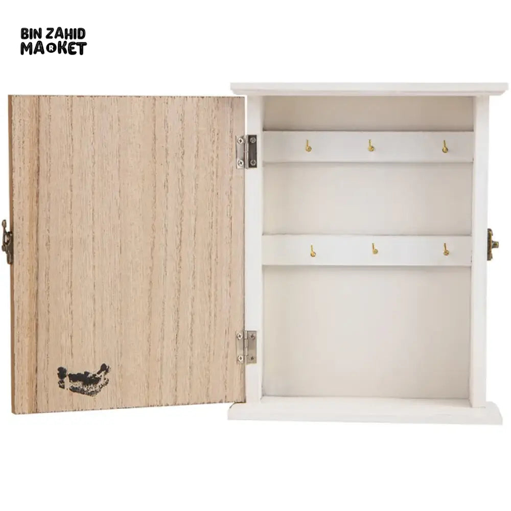 EASY INSTALLATION KEY STORAGE BOX HOLDER BOX WALL ART DECOR - HOME SWEET HOME