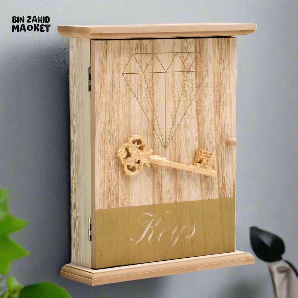 EASY INSTALLATION KEY STORAGE BOX HOLDER BOX WALL ART DECOR - KEYS