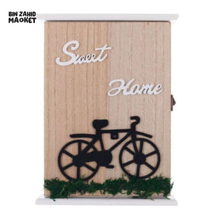 EASY INSTALLATION KEY STORAGE BOX HOLDER BOX WALL ART DECOR - SWEET HOME