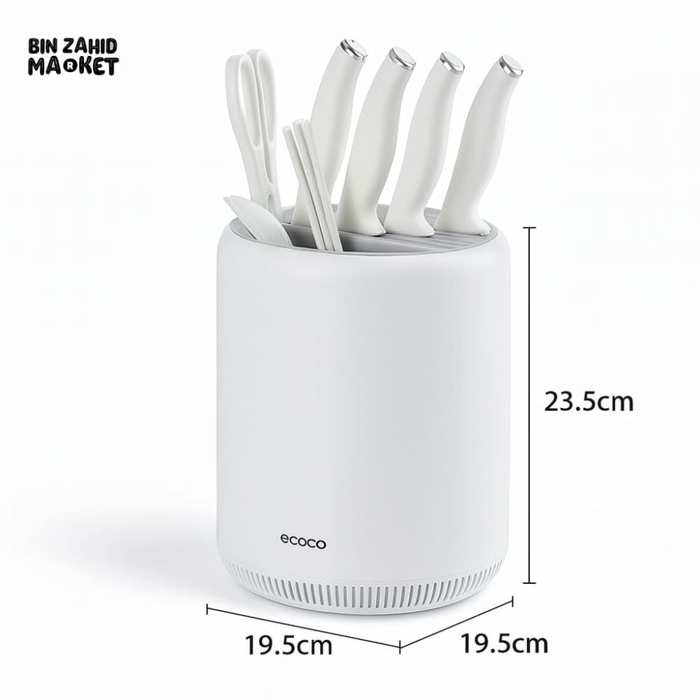 ECOCO 360° ROTATING KNIFE HOLDER – COUNTERTOP KITCHEN ORGANIZER