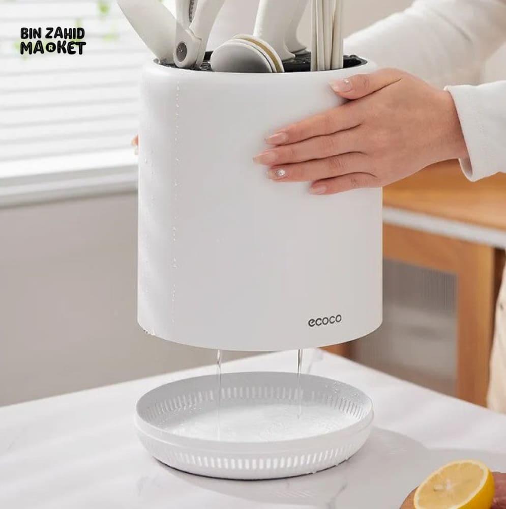 ECOCO 360° ROTATING KNIFE HOLDER – COUNTERTOP KITCHEN ORGANIZER