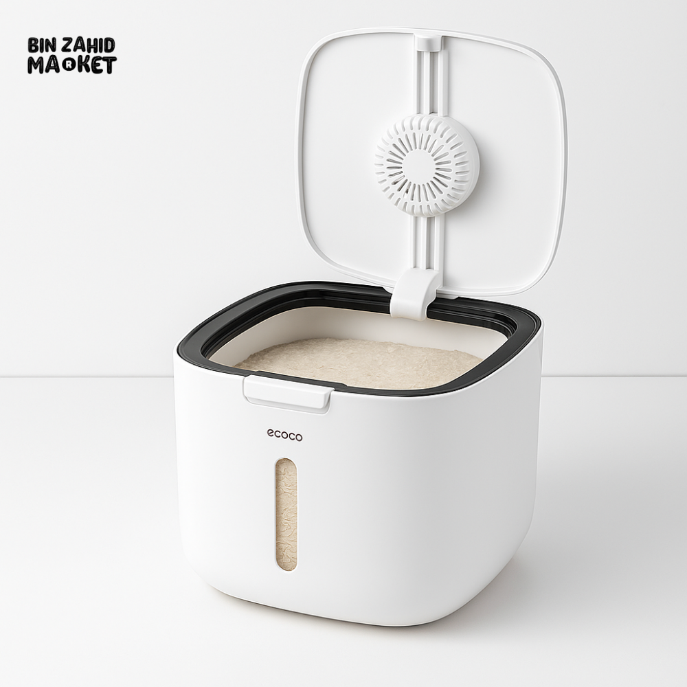 Ecoco Automatic Opening Rice Box- 10kg