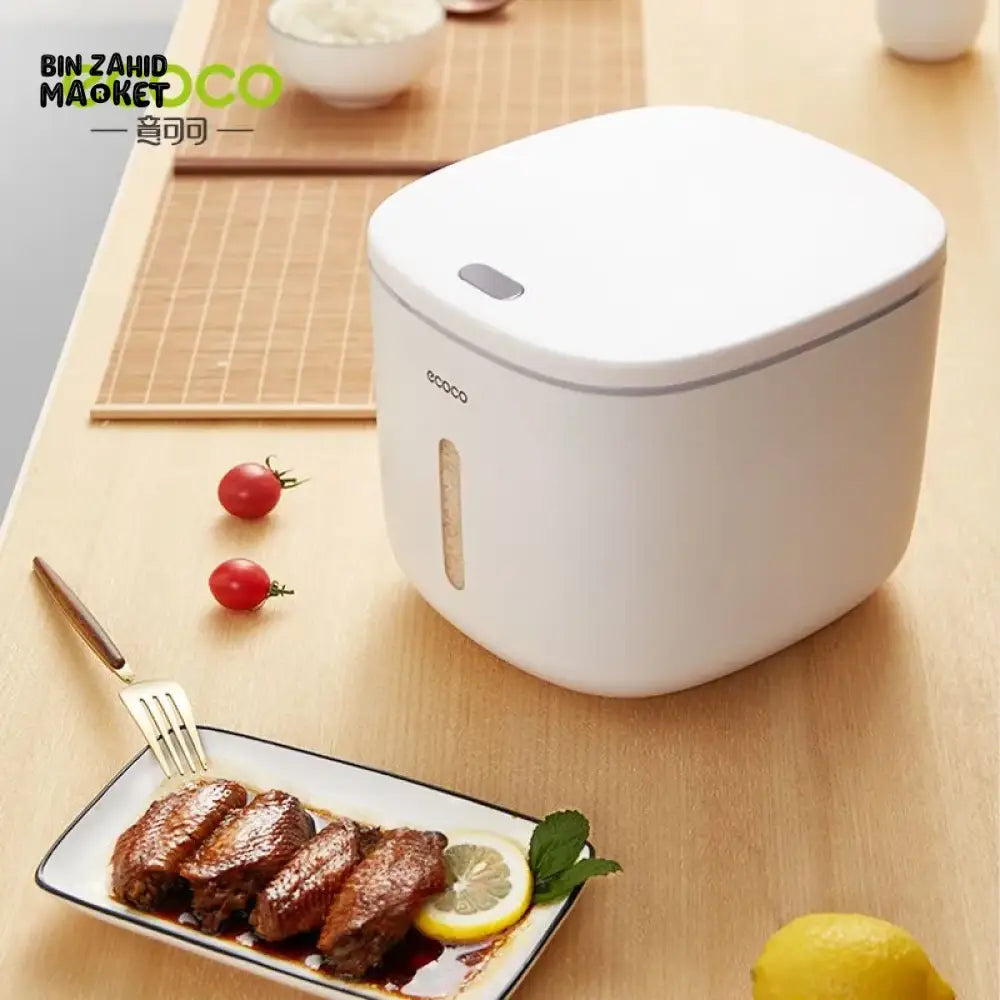 Ecoco Automatic Opening Rice Bucket - 10kg