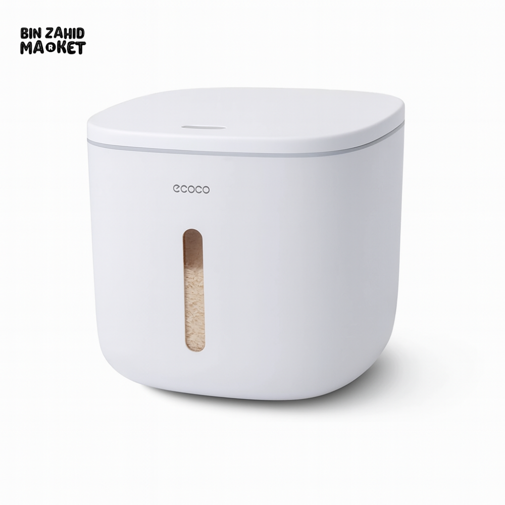 Ecoco Automatic Opening Rice Bucket - 5kg