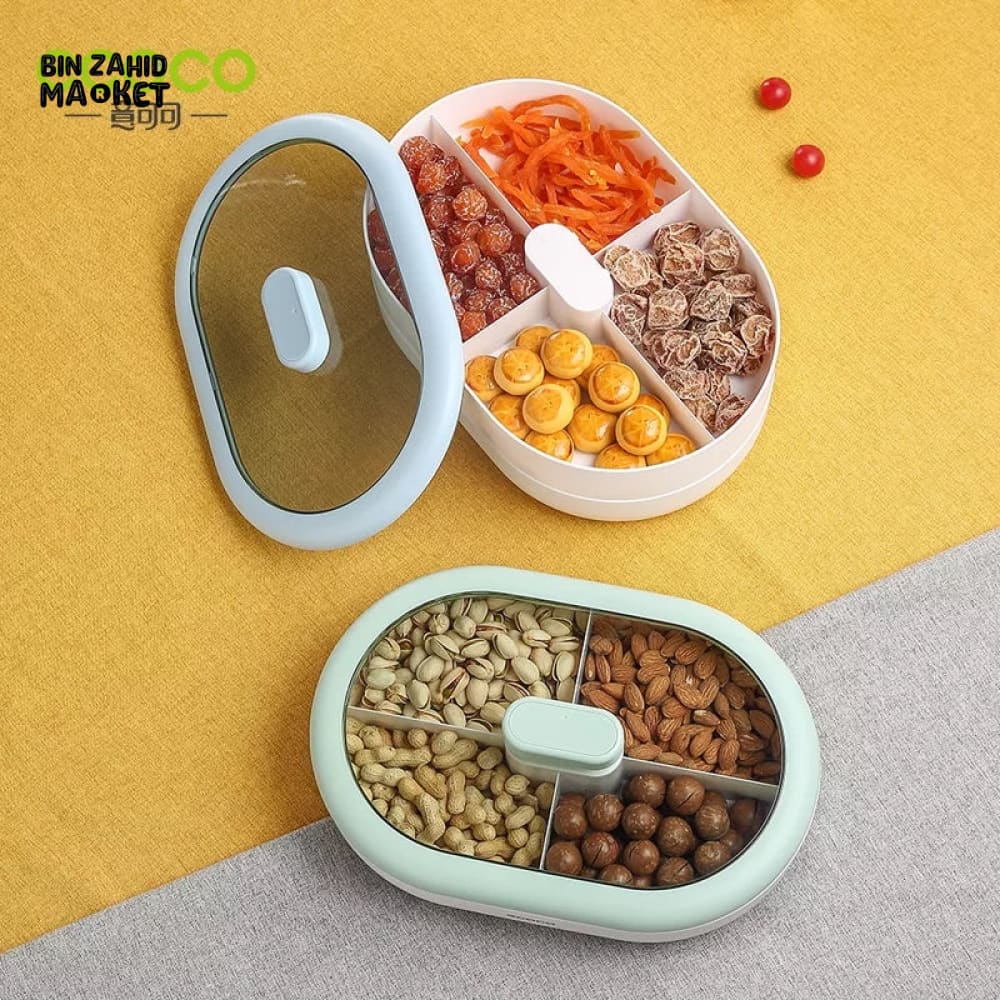 Ecoco Double Layer Candy & Dry Fruits Box
