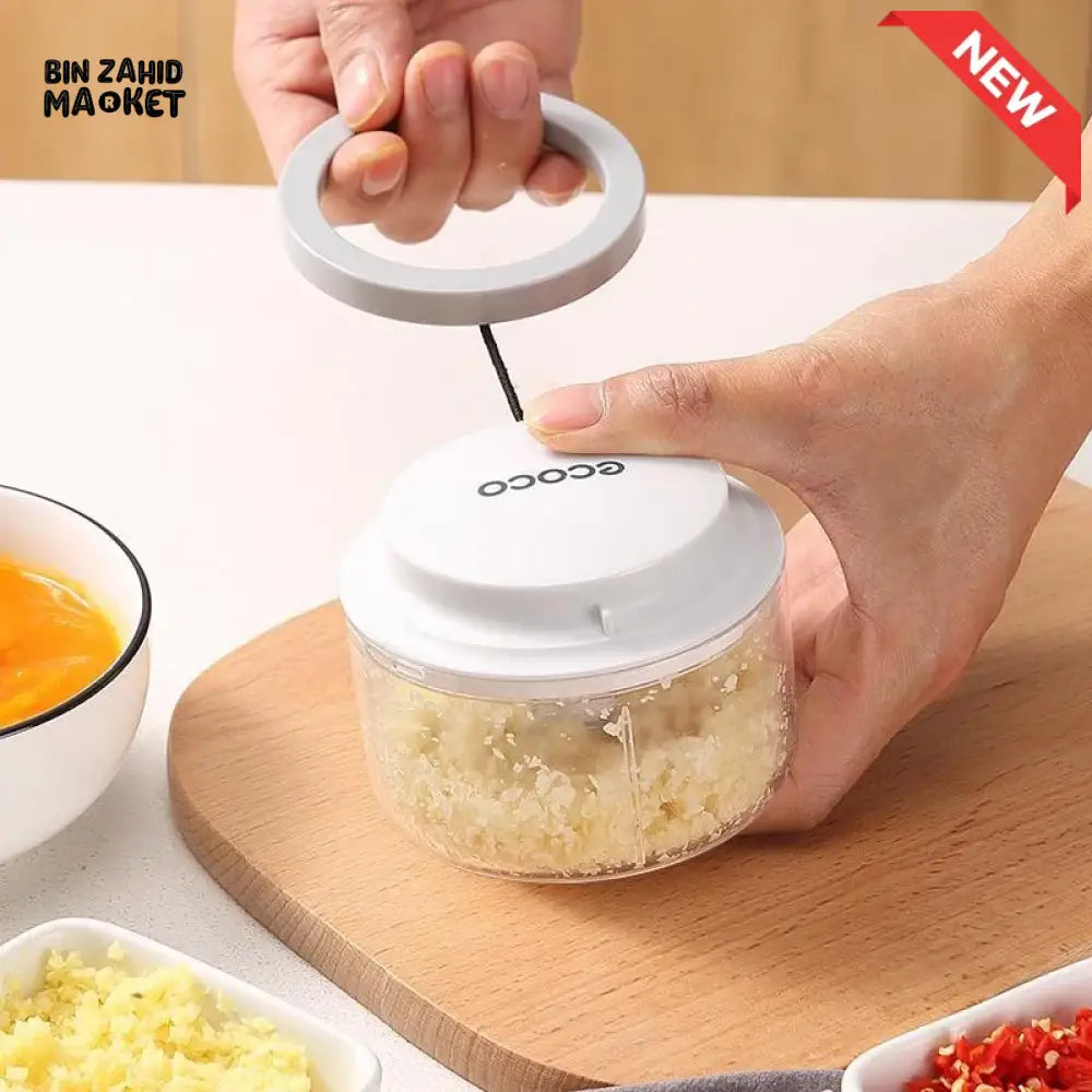 ECOCO MULTI-PURPOSE FOOD PROCESSOR – QUICK & EASY FOOD CHOPPER - 1000ML