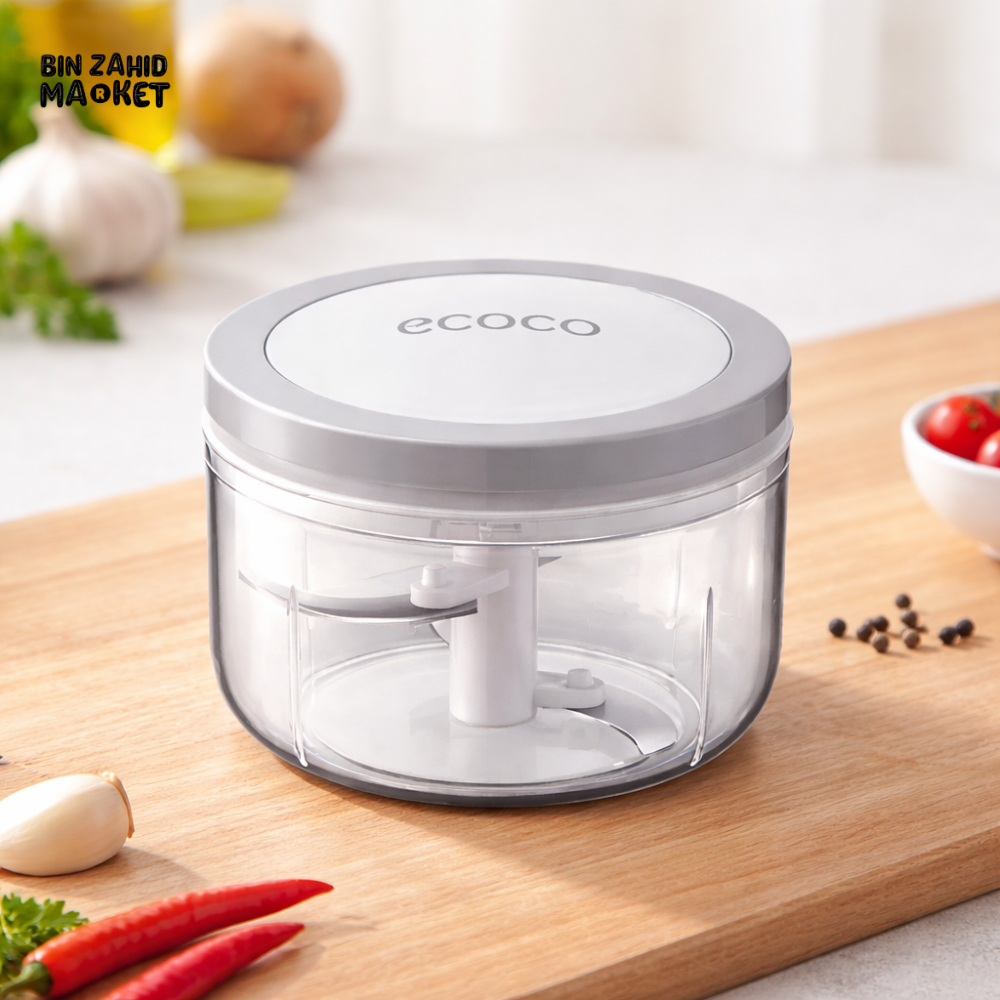 ECOCO MULTI-PURPOSE FOOD PROCESSOR – QUICK & EASY FOOD CHOPPER - 1000ML