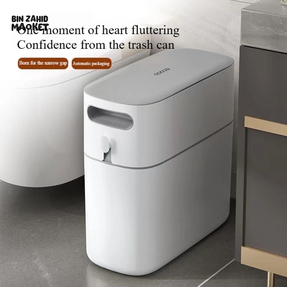 ECOCO SLIM NARROW TRASH CAN 12 LITRE – MODERN HOME & BATHROOM BIN