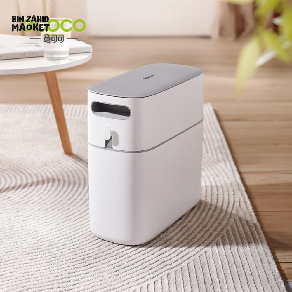 ECOCO SLIM NARROW TRASH CAN – MODERN HOME & BATHROOM BIN