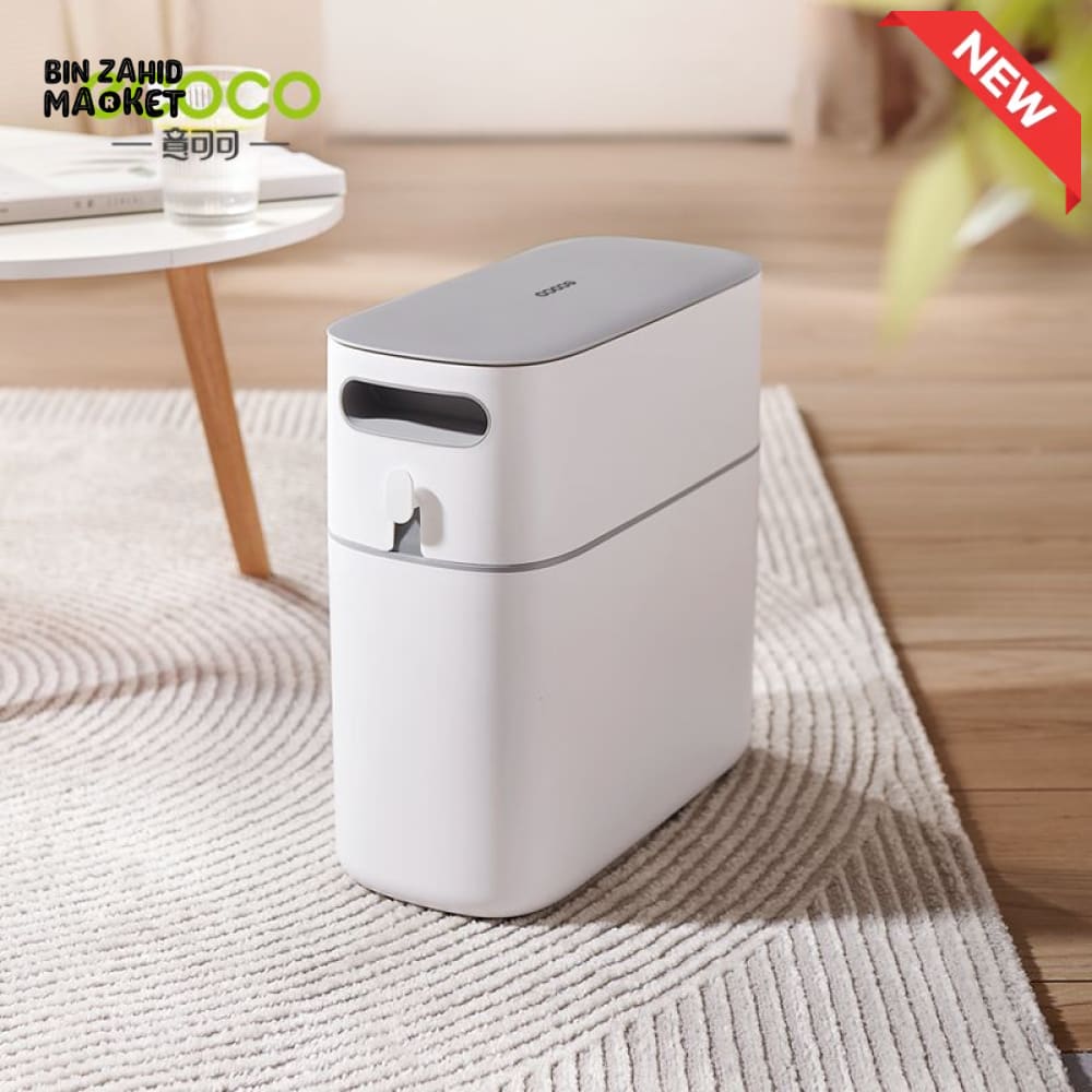 ECOCO SLIM NARROW TRASH CAN – MODERN HOME & BATHROOM BIN