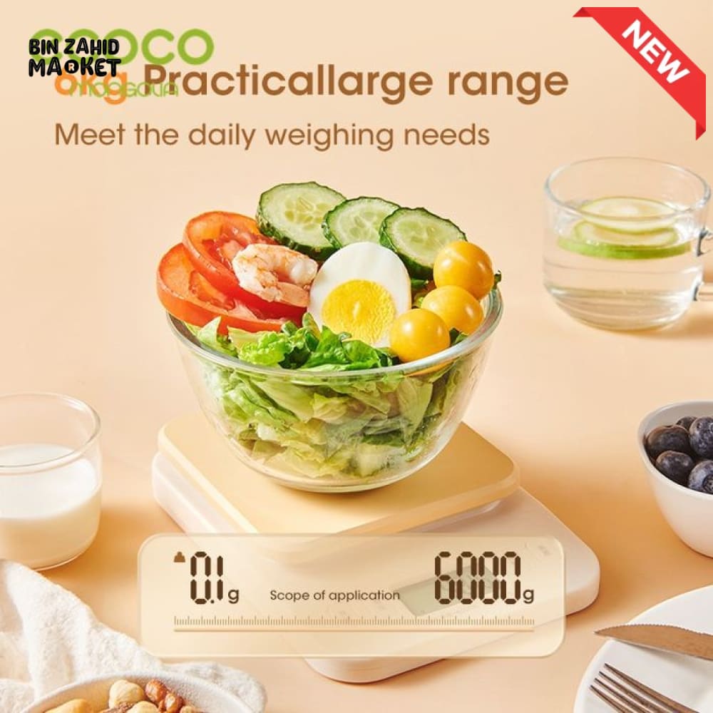 ECOCO SMART DIGITAL KITCHEN SCALE – ACCURATE FOOD WEIGHING