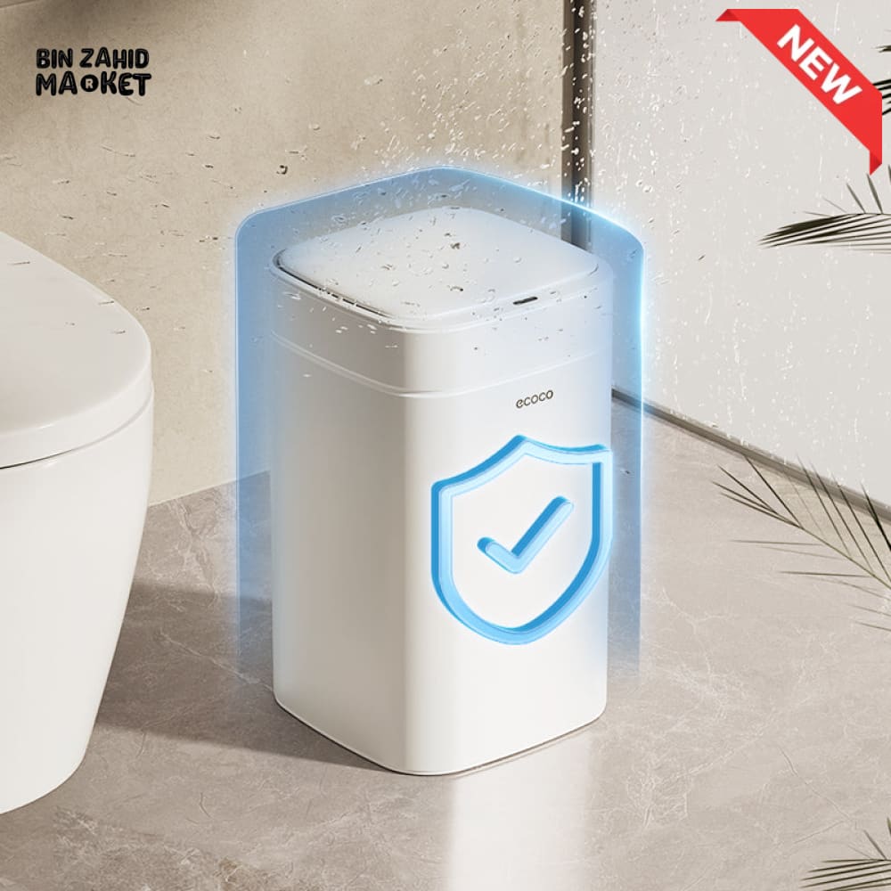 ECOCO SMART SENSOR TRASH CAN 12 LITRE – HANDS-FREE AUTOMATIC DUSTBIN