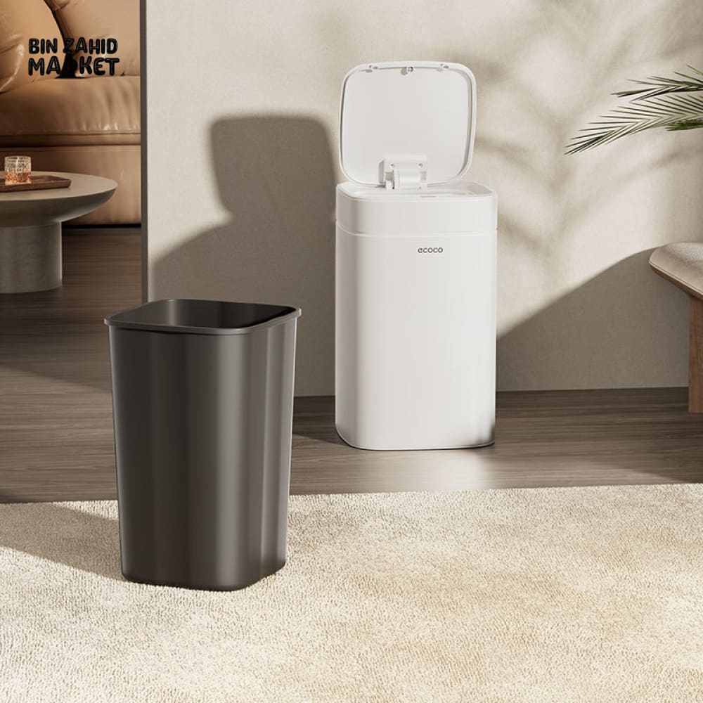 ECOCO SMART SENSOR TRASH CAN 12 LITRE – HANDS-FREE AUTOMATIC DUSTBIN