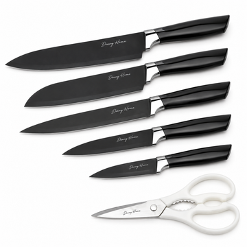 Danny Home Kitchen Knife And Scissors Set - 6 Pieces