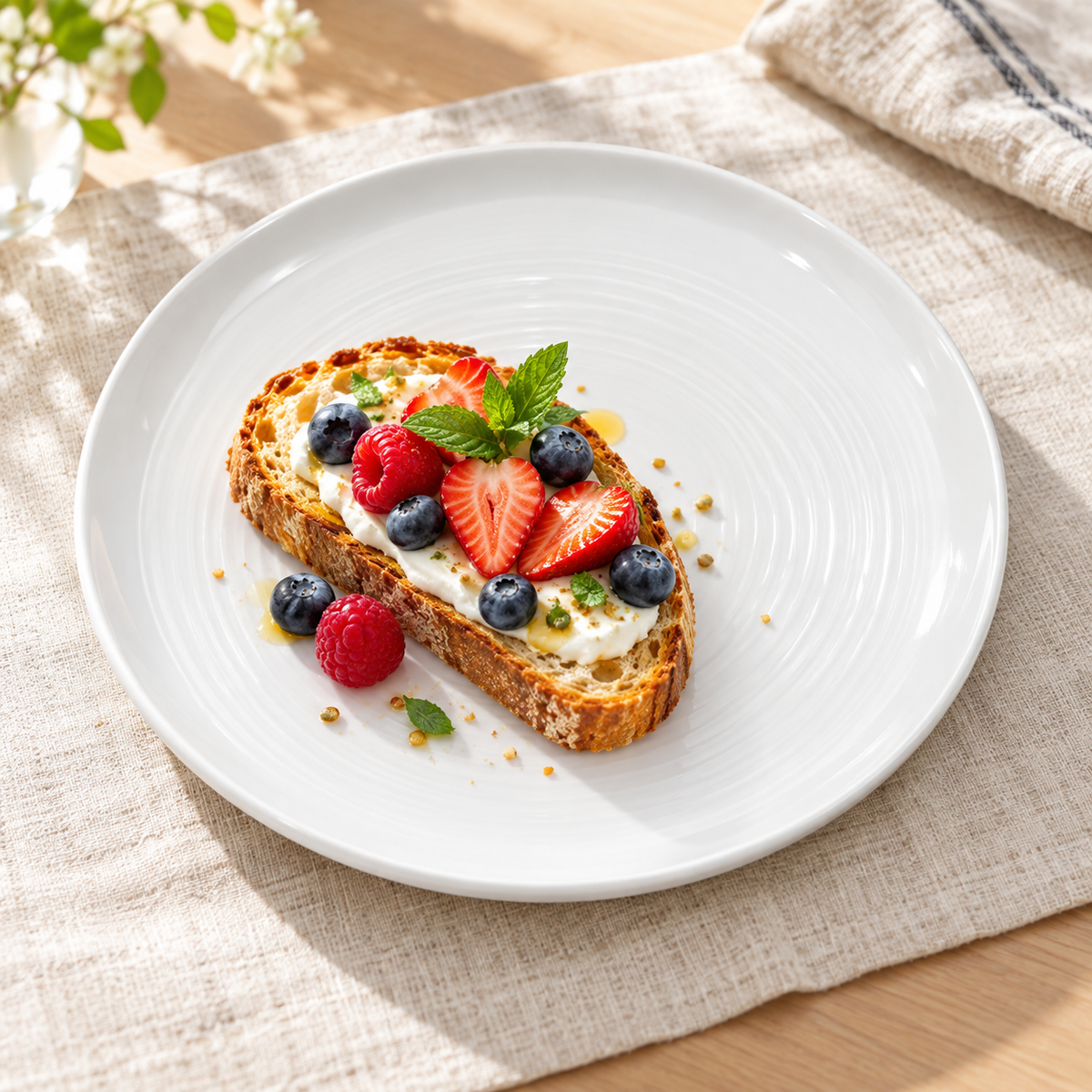 Danny Home Concentric Round Plate 10 Inches