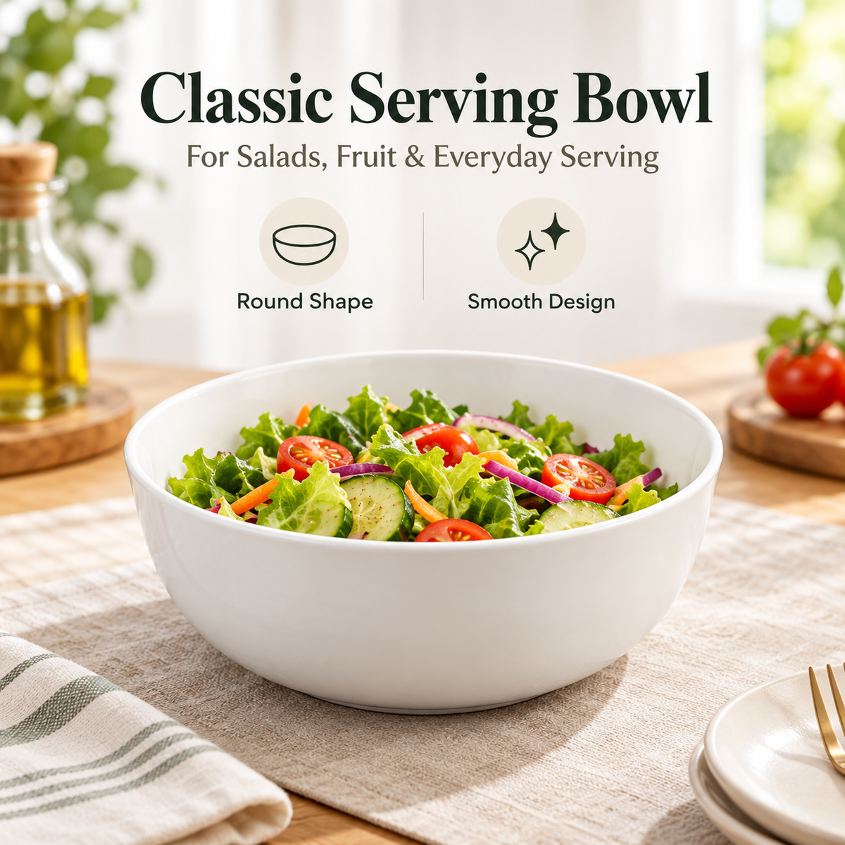 Danny Home Classic Serving Bowl - 6 Inches