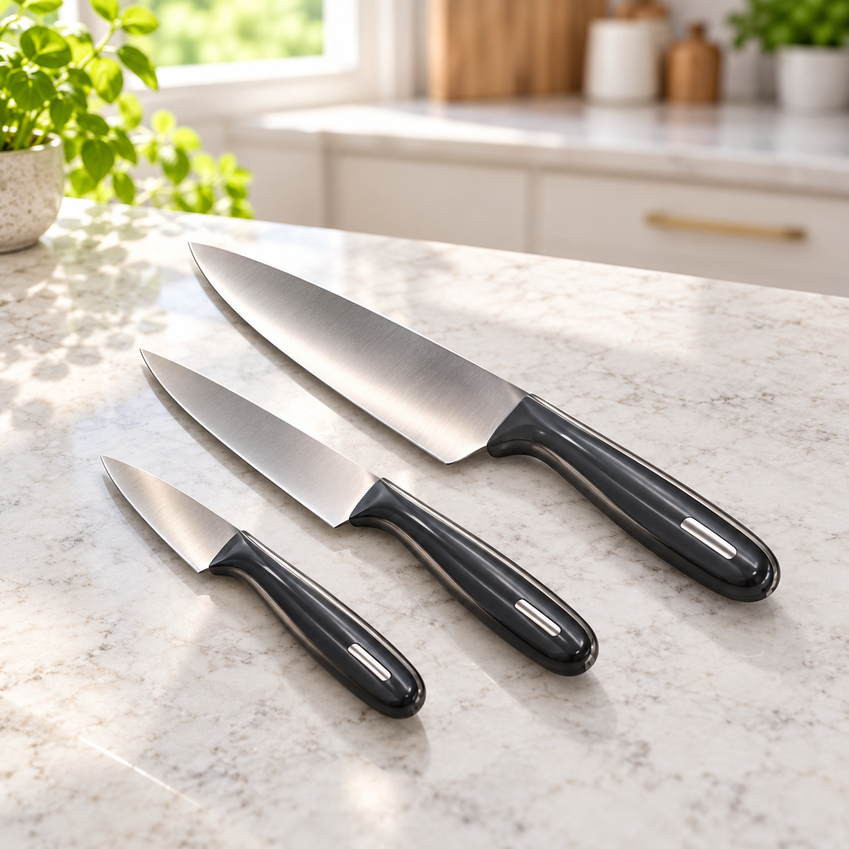 Danny Home 3-Piece Kitchen Knife Set