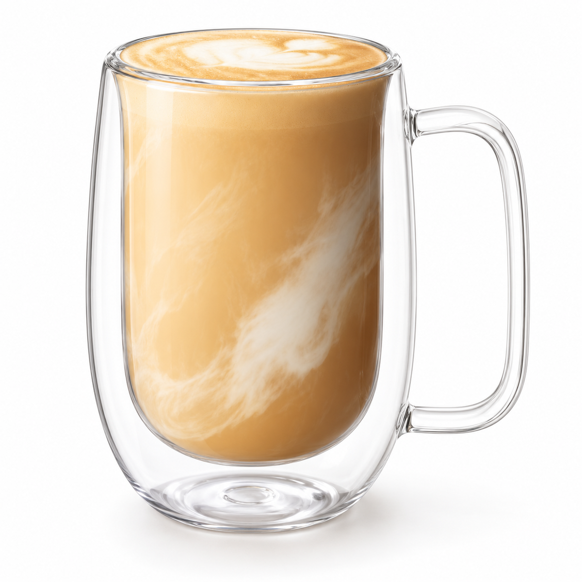Danny Home 2 Piece Double Wall Latte Mug - 350 ml