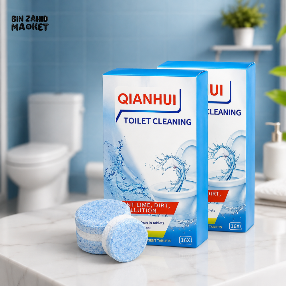 EFFERVESCENT TOILET BOWL CLEANING TABLETS