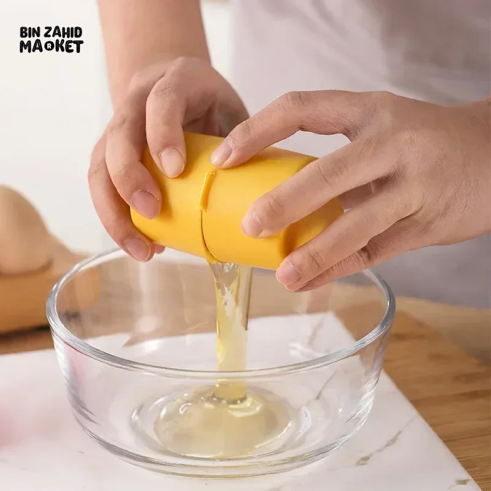 EGG TOPPER SHELL CUTTER RAW EGG CRACKER SEPARATOR & OPENER – KITCHEN BAKING TOOL