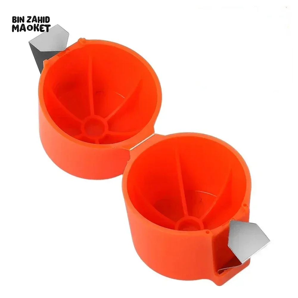 EGG TOPPER SHELL CUTTER RAW EGG CRACKER SEPARATOR & OPENER – KITCHEN BAKING TOOL