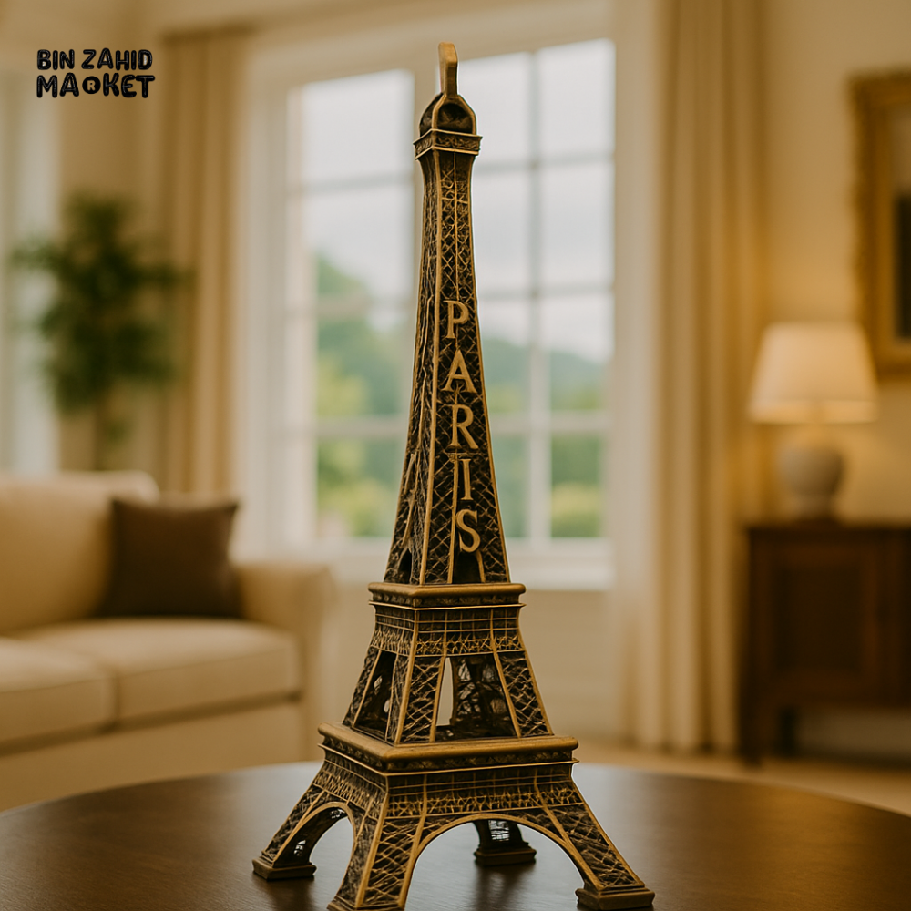 EIFFEL TOWER MINIATURE DECOR SHOWPIECE | LUXURY VILLA TABLE COLLECTION | 5 INCH PARIS SOUVENIR MODEL
