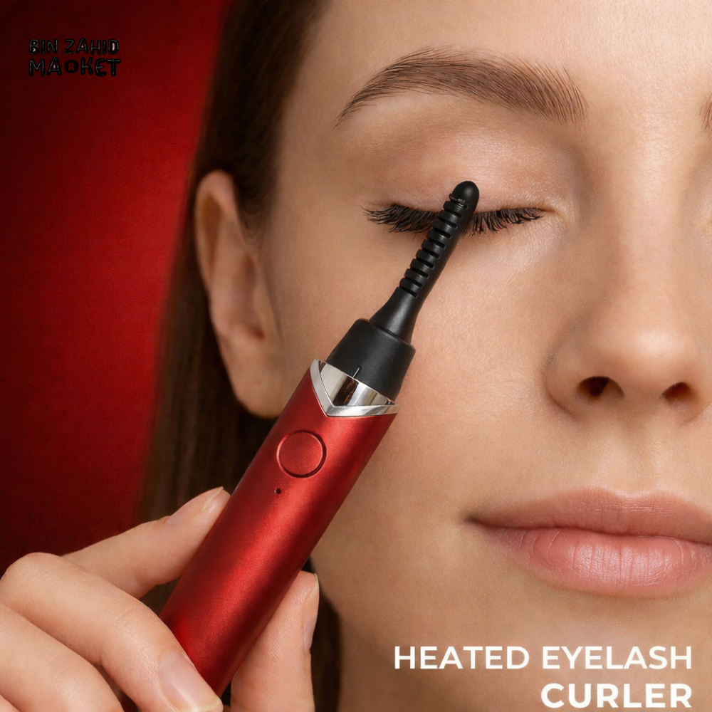 ELECTRIC HEATED EYELASH CURLER | LUXURY BEAUTY TOOL