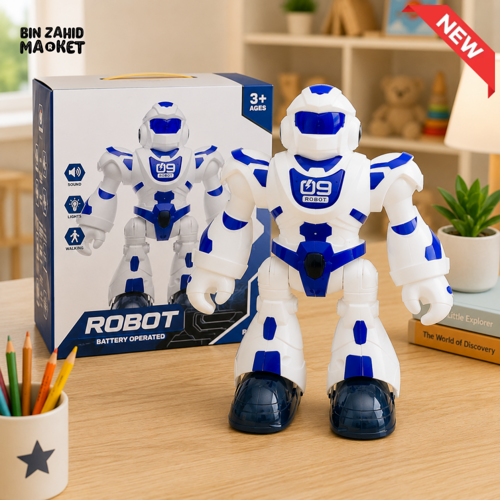 ELECTRONIC WALKING ROBOT TOY